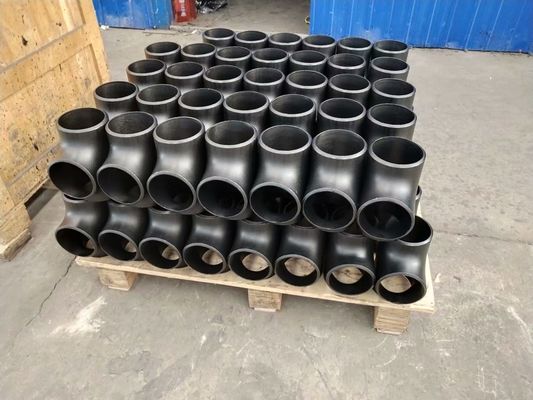 A105N WP316L WP304 μαύρο ενωμένο στενά μειώνοντας γράμμα Τ τοποθετήσεων σωληνώσεων γραμμάτων Τ ενωμένο στενά άκρη άνευ ραφής
