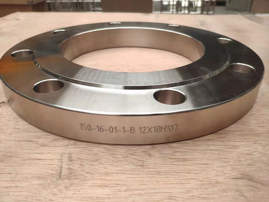 Φλάντζα 10Т Atk τυφλό GOST33259 TYPE11 WNRF ανοξείδωτου ст.12х18 Н φλαντζών GOST33259 για τη σύνδεση σωλήνων