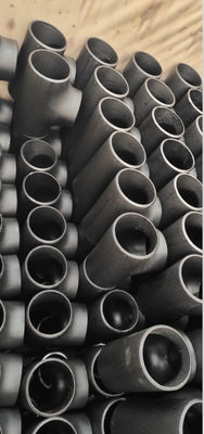 Ίσο γράμμα Τ 3 χάλυβα άνθρακα Ansi B16.9 ASTM A234WPB» 5» 10» που γαλβανίζονται μειώνοντας το γράμμα Τ