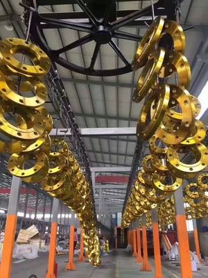 Περασμένη κλωστή ανοξείδωτη BS4504 PN10 φλάντζα WN ΈΤΣΙ DN10 χάλυβα άνθρακα σε DN1600