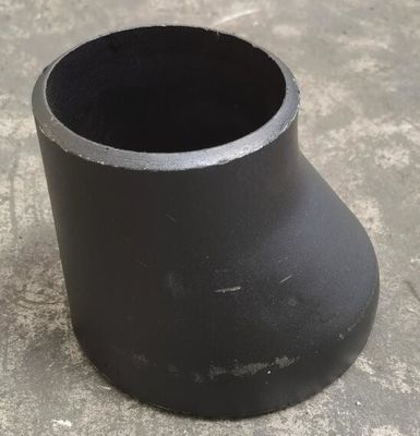 PED ASME B16.9 CON του ISO ECC μαύρο χρώμα μειωτών SCH40 A234 WPB σωλήνων χάλυβα