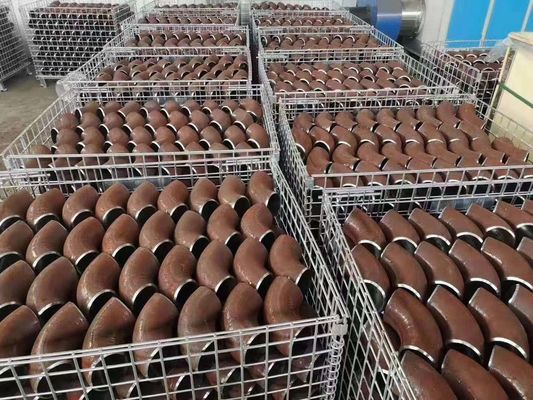 Μαύρο χρώμα μειωτών ΚΑΠ γραμμάτων Τ αγκώνων τοποθετήσεων σωληνώσεων χάλυβα ενωμένο στενά άκρη ASME B16.9