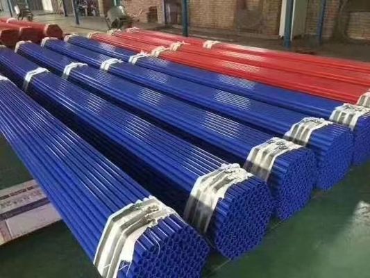 Χάλυβας άνθρακα άνευ ραφής ASTM A106 ASME B36.1 SCH40 SCH80 που χρωματίζει τους μαύρους σωλήνες χάλυβα