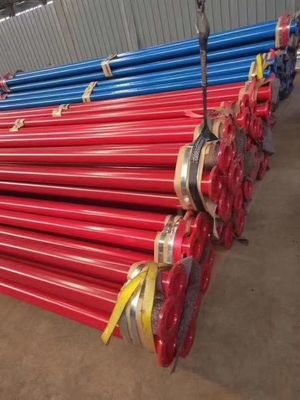Χάλυβας άνθρακα άνευ ραφής ASTM A106 ASME B36.1 SCH40 SCH80 που χρωματίζει τους μαύρους σωλήνες χάλυβα