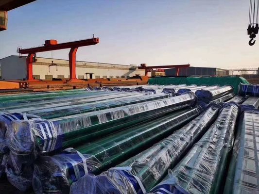 Χάλυβας άνθρακα άνευ ραφής ASTM A106 ASME B36.1 SCH40 SCH80 που χρωματίζει τους μαύρους σωλήνες χάλυβα