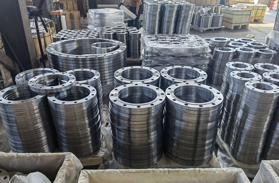 Αντιοξειδωτική ολίσθηση πετρελαίου AWWA C207-07 Hubbed PED 2000 φλαντζών ISO9001