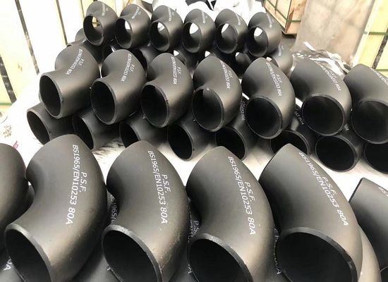 BUTTWELDED ΑΝΟΞΕΊΔΩΤΟ 90 SR/LR ΑΓΚΩΝΩΝ ASTM B16.9 DIN JIS B2311 ΒΑΘΜΟΥ