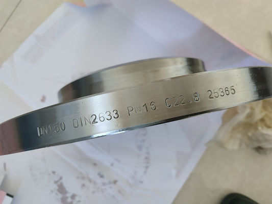 Χάλυβα Wnrf Pn25 γαλβανισμένα Ss316 σωλήνων πρότυπα ζωγραφικής Bs4504 φλαντζών κίτρινα